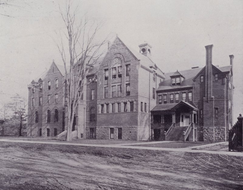 Kanada: Wycliffe College, Toronto (f/w fotó) alkotó: Photographer Canadian