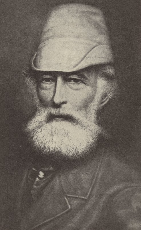 Alfred Krupp, német iparos, aki megalapította az esseni Krupp-műveket (f/w fotó) alkotó: Photographer German