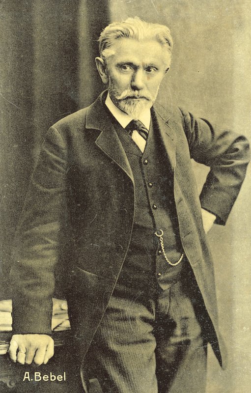 August Bebel német szocialista politikus (f/w fotó) alkotó: Photographer German