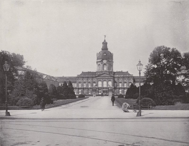 Charlottenburg, Stadtschloss (f/w fotó) alkotó: Photographer German