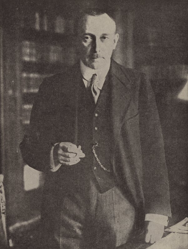 Dr. Karl Helfferich, német pénzügyminiszter (f/w fotó) alkotó: Photographer German