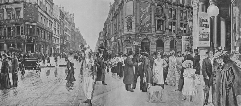 Friedrichstrasse, An Der Passage (f/w fotó) alkotó: Photographer German