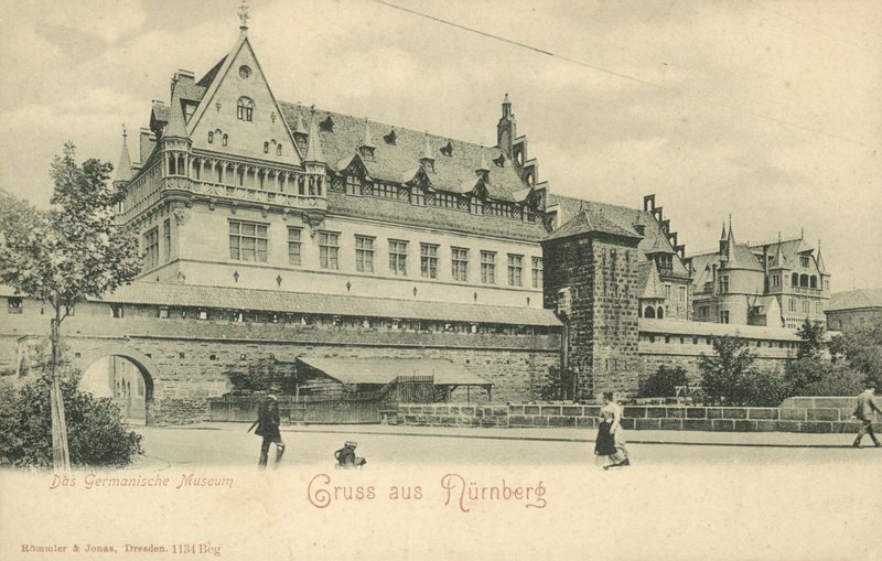 Germanisches Nationalmuseum, Nürnberg (f/w fotó) alkotó: Photographer German