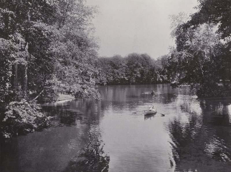 In the Tiergarten, Neuer See (f/w fotó) alkotó: Photographer German