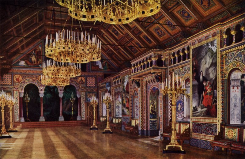 Neuschwanstein kastély: Sangerfaal, Galeriefeite (fotó) alkotó: Photographer German