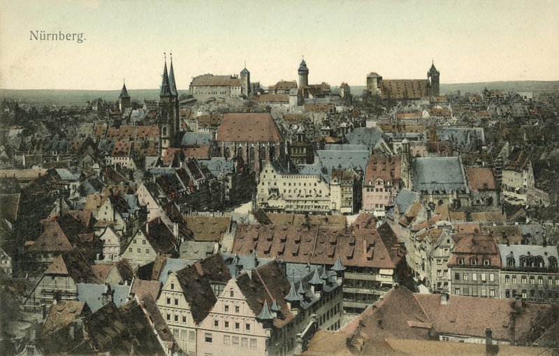 Nürnberg, Németország (színes fotó) alkotó: Photographer German