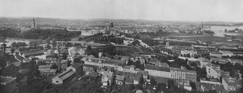 Panoráma Potsdamról (f/w fotó) alkotó: Photographer German
