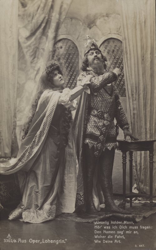 Richard Wagner „Lohengrin” című operájának produkciója (f/w fotó) alkotó: Photographer German