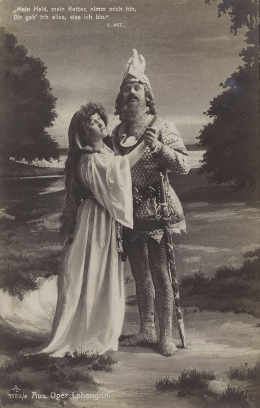 Richard Wagner „Lohengrin” című operájának produkciója. (f/w fotó) alkotó: Photographer German