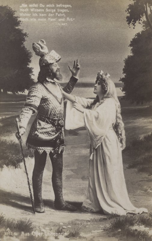 Richard Wagner „Lohengrin” című operájának produkciója (f/w fotó) alkotó: Photographer German