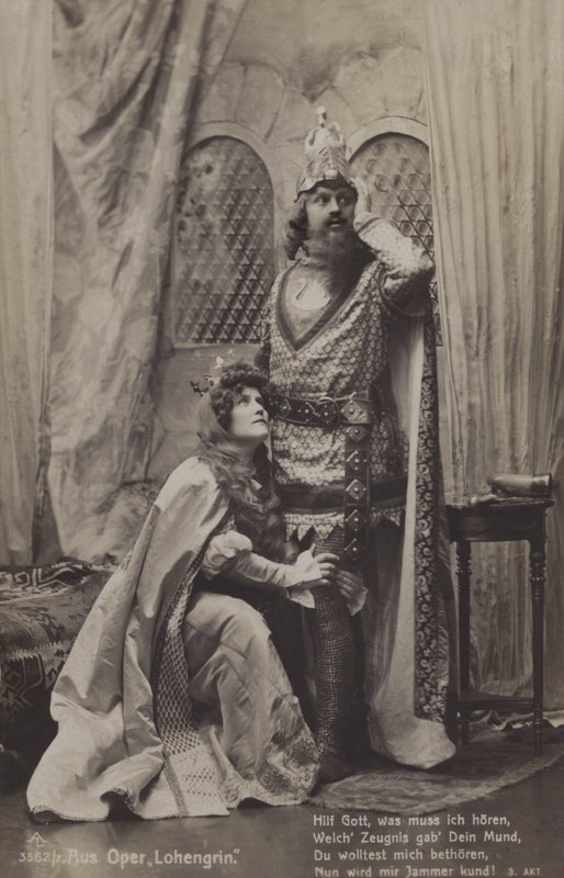 Richard Wagner „Lohengrin” című operájának produkciója (f/w fotó) alkotó: Photographer German