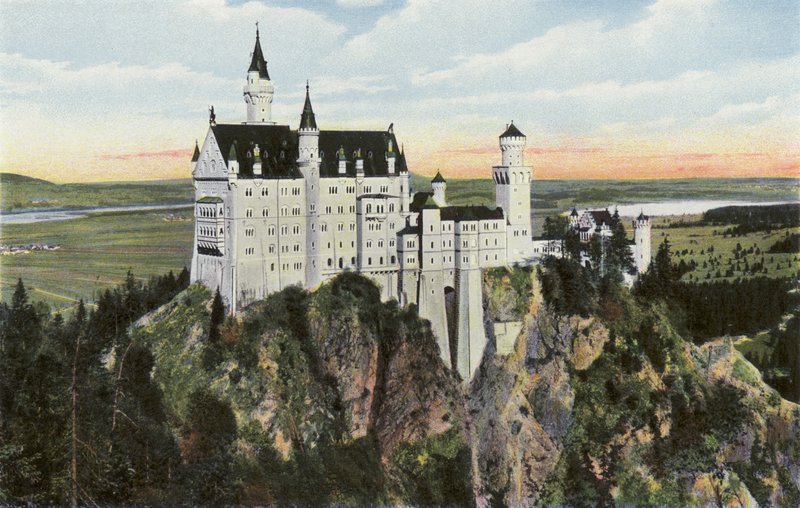 Neuschwanstein kastély (fotó) alkotó: Photographer German