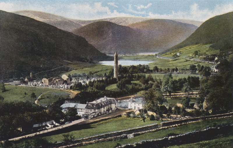Írország: Glendalough, Wicklow megye (színes fotó) alkotó: Photographer Irish