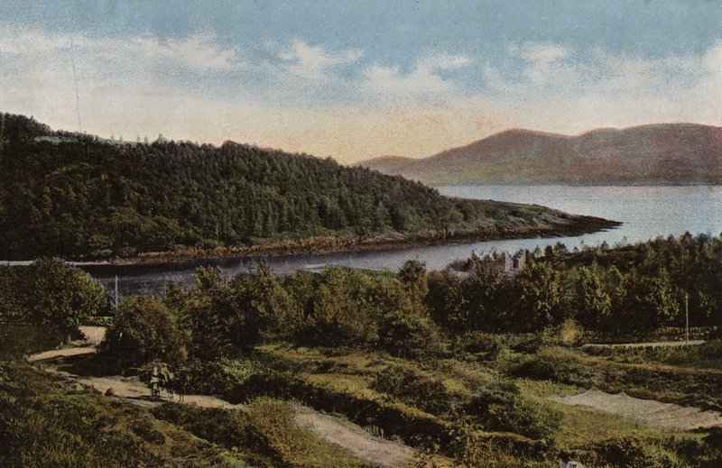 Dél-Írország: Blackwater folyó Kenmare-nál, Kerry megyében (színes fotó) alkotó: Photographer Irish