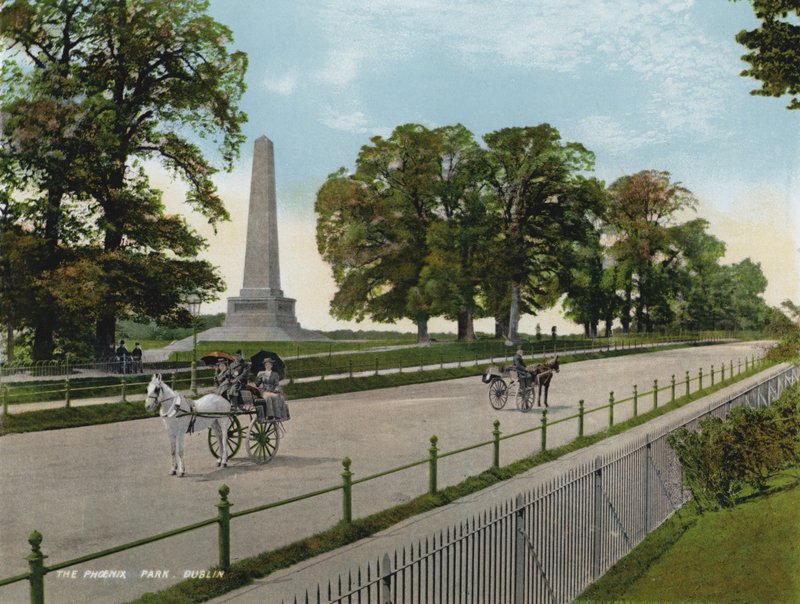 The Phoenix Park, Dublin (színes fotó) alkotó: Photographer Irish
