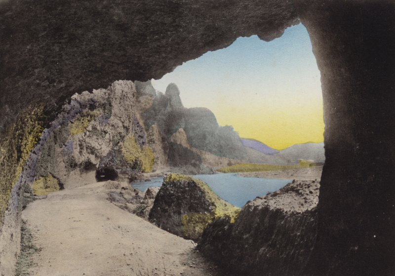 Japán, 1912 körül: Yabakei, Ohita tartomány (fotó) alkotó: Photographer Japanese