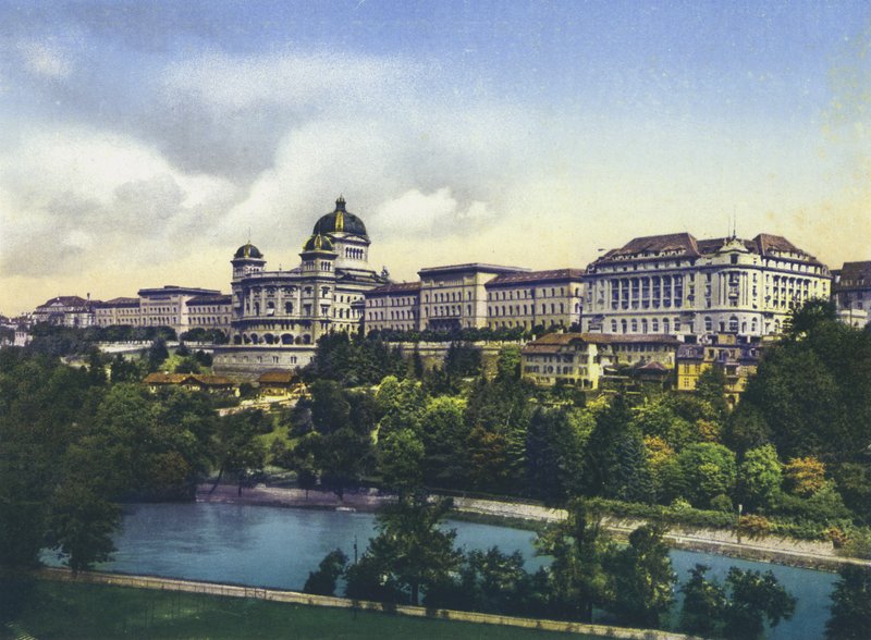 Bern, Szövetségi Palota (fotó) alkotó: Photographer Swiss