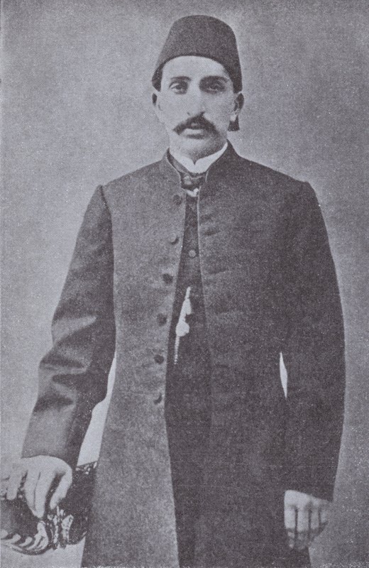 II. Abdul Hamid, az Oszmán Birodalom szultánja, akit az ifjútörökök 1909-ben megbuktattak (f/w fotó) alkotó: Photographer Turkish