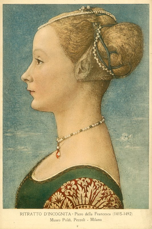 Egy ismeretlen nő portréja alkotó: Piero della Francesca