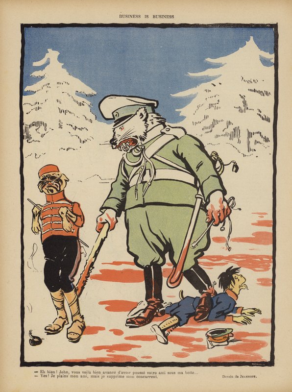 Az üzlet az üzlet. Illusztráció Le Rire alkotó: Pierre Georges Jeanniot