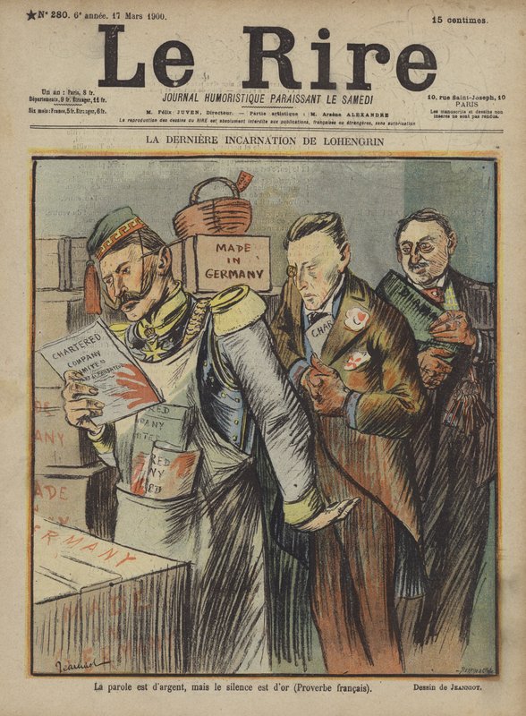 Illusztráció Le Rire alkotó: Pierre Georges Jeanniot