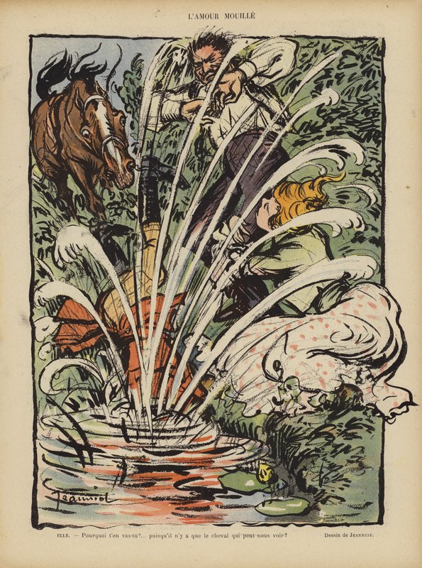 Illusztráció Le Rire alkotó: Pierre Georges Jeanniot