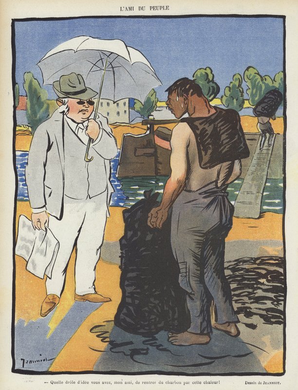 Illusztráció Le Rire alkotó: Pierre Georges Jeanniot