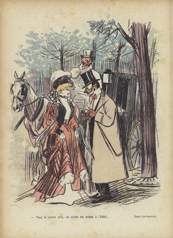 Illusztráció Le Rire alkotó: Pierre Georges Jeanniot