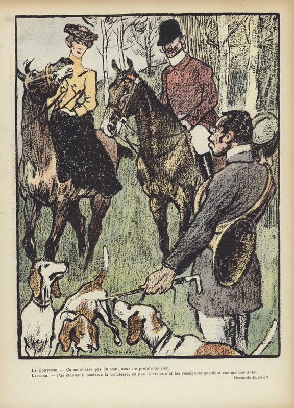 Illusztráció Le Rire alkotó: Pierre Georges Jeanniot