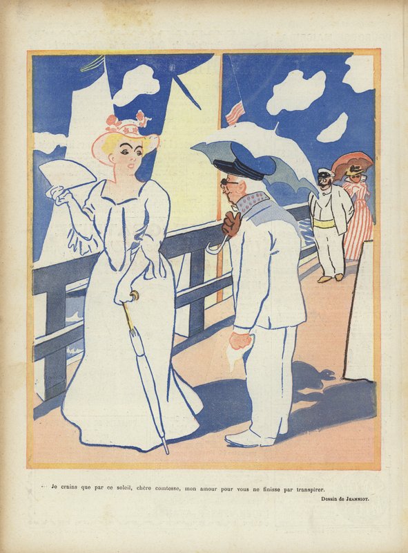 Illusztráció Le Rire alkotó: Pierre Georges Jeanniot