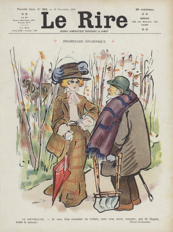 Illusztráció Le Rire alkotó: Pierre Georges Jeanniot