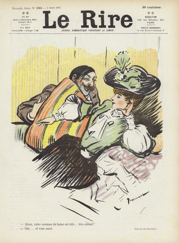 Illusztráció Le Rire alkotó: Pierre Georges Jeanniot