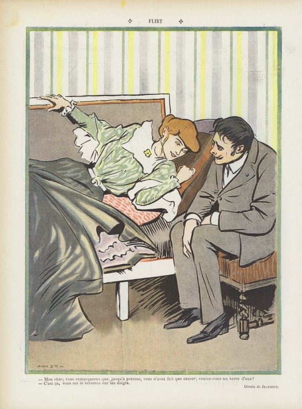 Illusztráció Le Rire alkotó: Pierre Georges Jeanniot