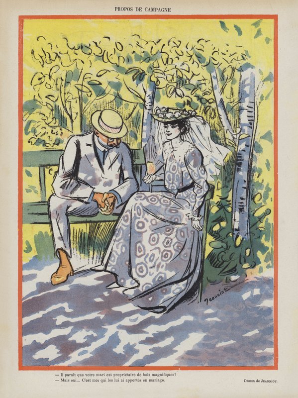 Illusztráció Le Rire alkotó: Pierre Georges Jeanniot
