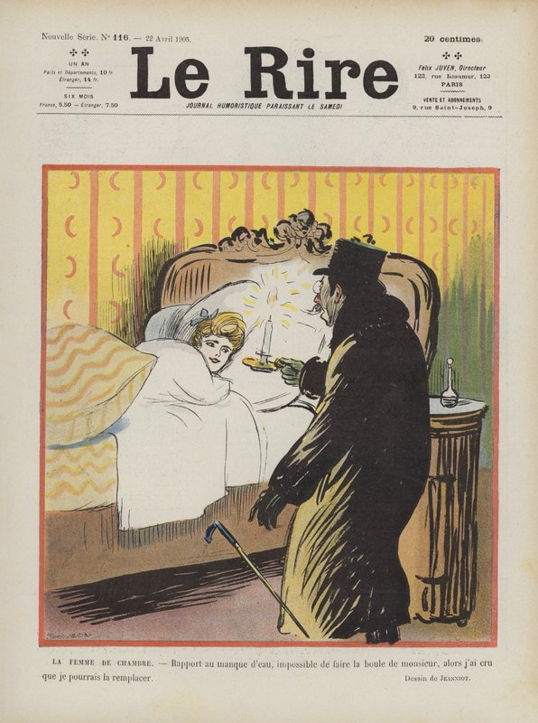 Illusztráció Le Rire alkotó: Pierre Georges Jeanniot