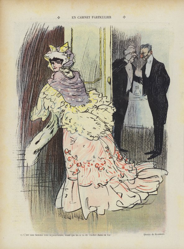 Illusztráció Le Rire alkotó: Pierre Georges Jeanniot