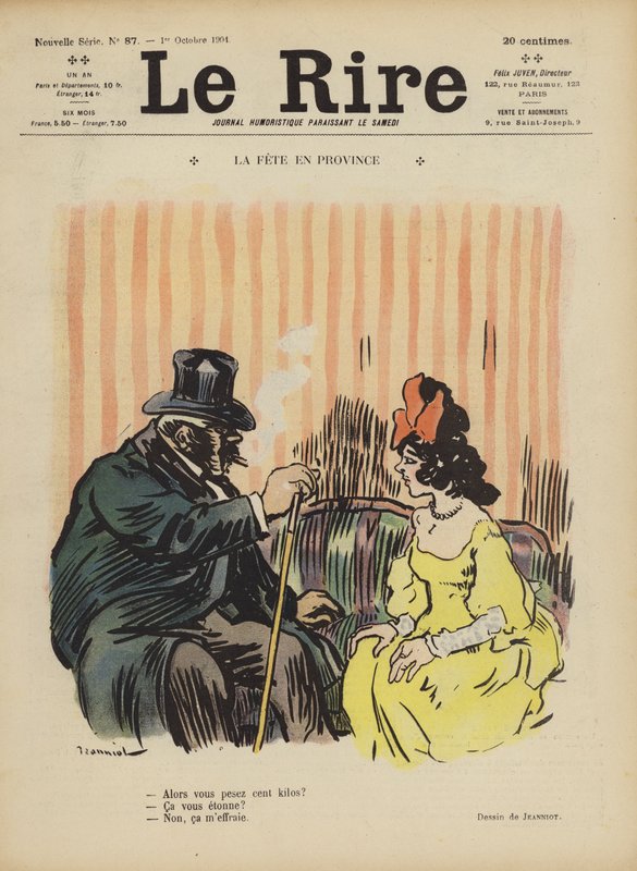Illusztráció Le Rire alkotó: Pierre Georges Jeanniot