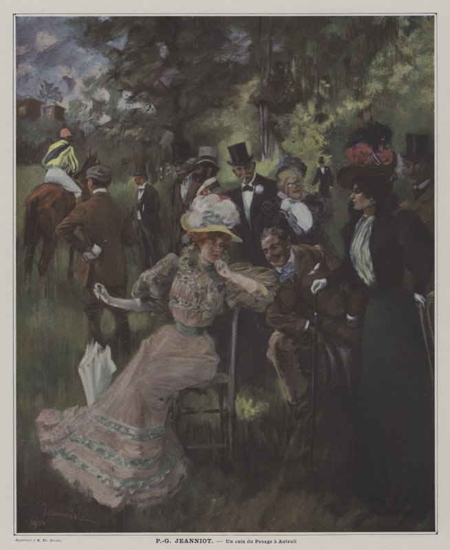 Mérősarok Auteuilban alkotó: Pierre Georges Jeanniot