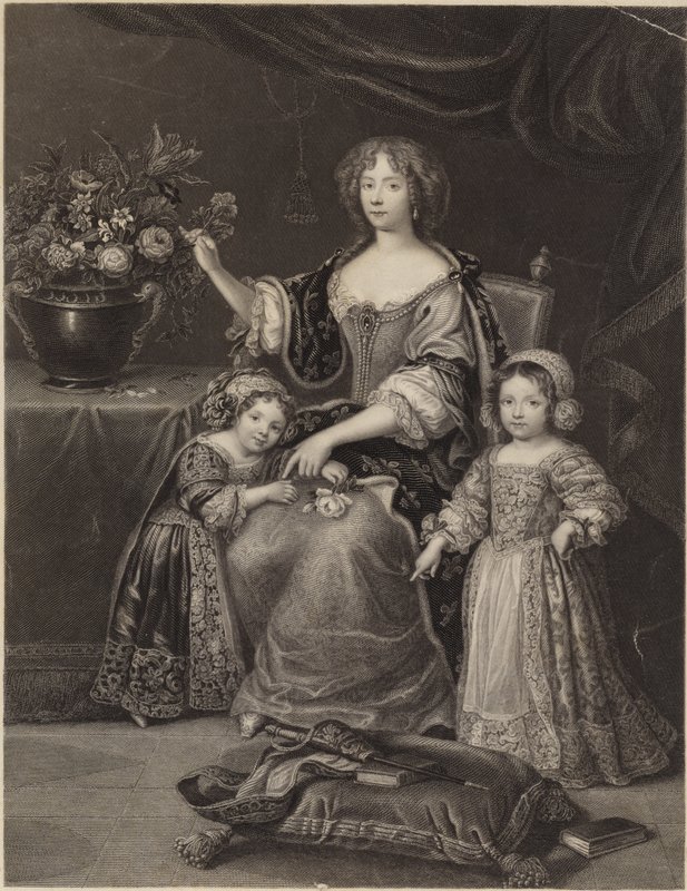 Orléans hercegné alkotó: Pierre Mignard