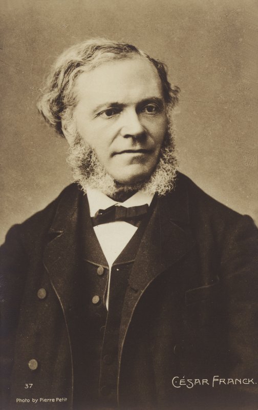 Cesar Franck belga születésű zeneszerző, zongoraművész, orgonista és zenetanár, aki felnőtt korában Párizsban dolgozott (1822-1890) alkotó: Pierre Petit