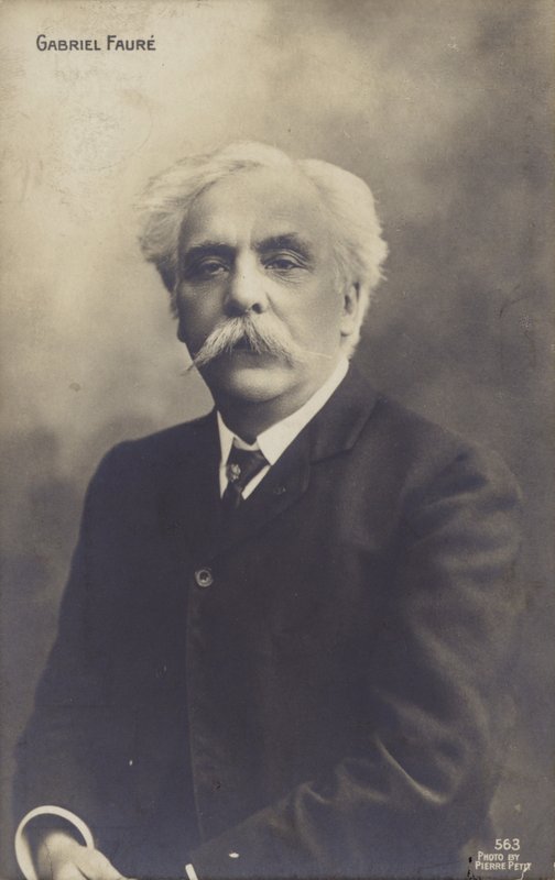 Gabriel Faure francia zeneszerző, orgonaművész, zongoraművész és tanár (1845-1924) alkotó: Pierre Petit