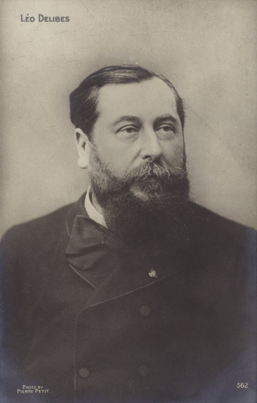 Leo Delibes francia zeneszerző (1836-1891) alkotó: Pierre Petit