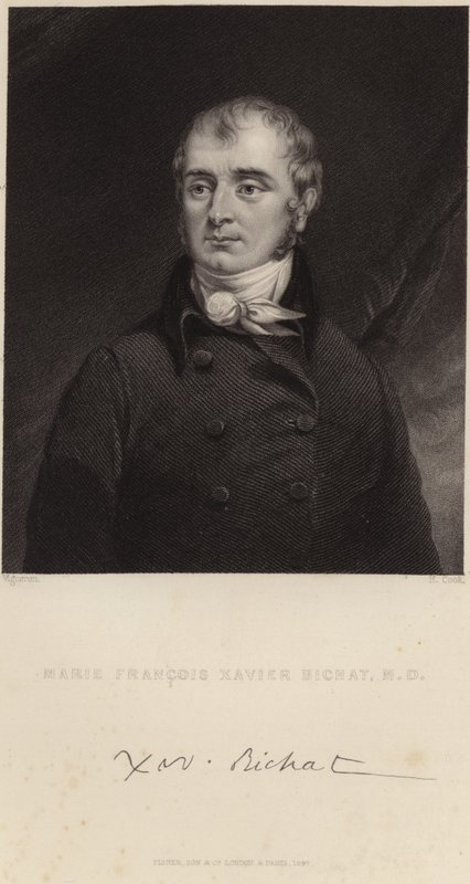 Marie Francois Xavier Bichat portréja alkotó: Pierre Roch Vigneron