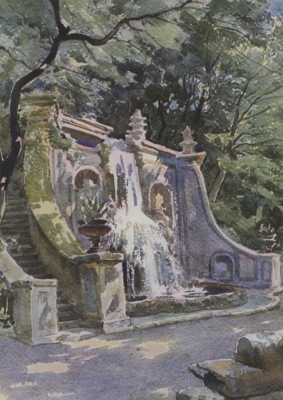 Frascati, Villa Aldobrandini alkotó: Pierre Vignal