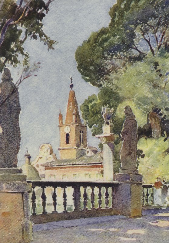 A Pinción, Rómában alkotó: Pierre Vignal