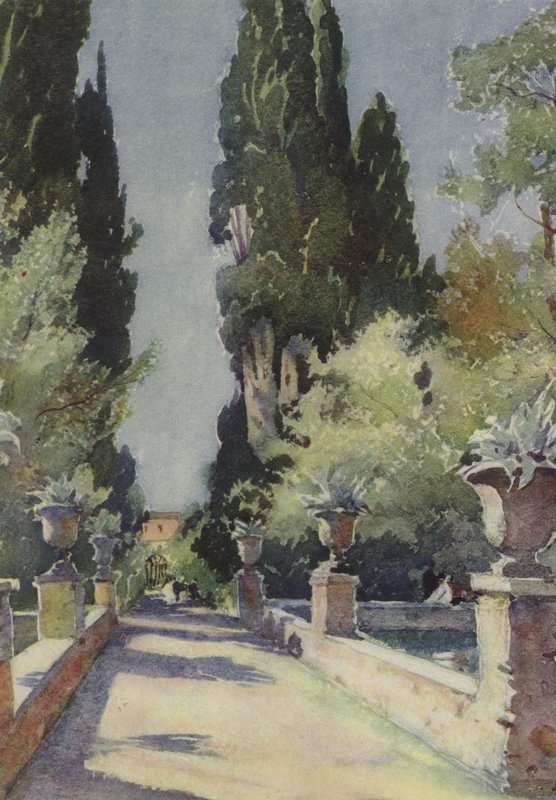 Tivoli, Villa DEste alkotó: Pierre Vignal