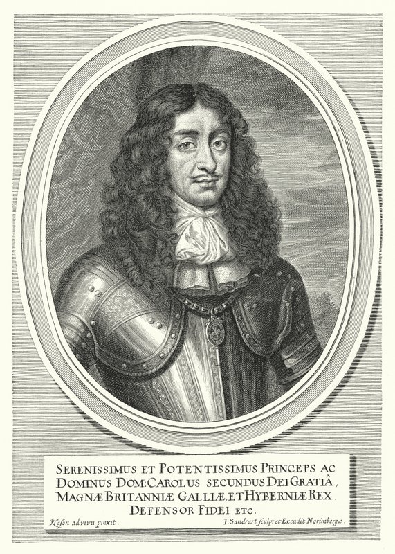 Károly, Anglia, Skócia és Írország királya (metszet) alkotó: Pieter Nason