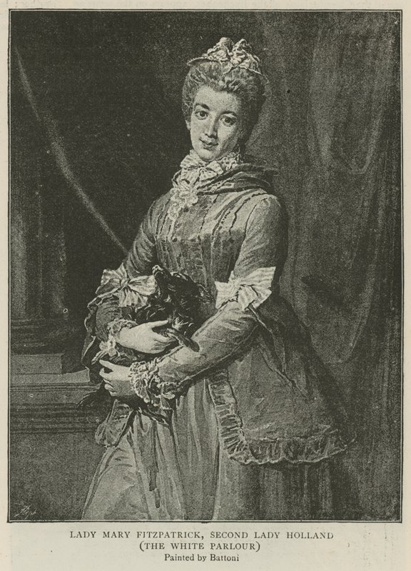 Lady Mary Fitzpatrick, Second Lady Holland alkotó: Pompeo Girolamo Batoni