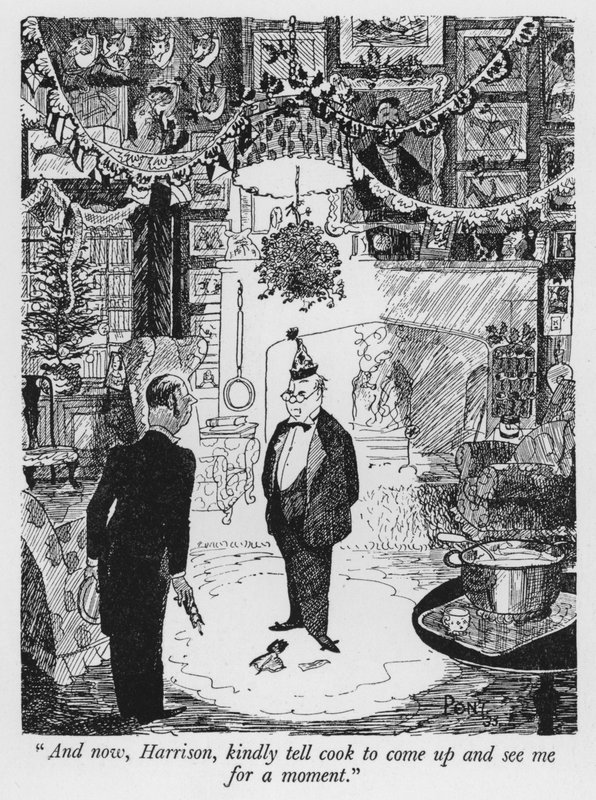 "És most, Harrison, kérlek, mondd meg a szakácsnak, hogy jöjjön fel egy pillanatra" (litho) alkotó: Pont