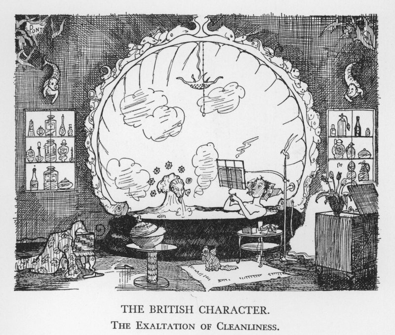 A brit karakter, A tisztaság felmagasztalása (litho) alkotó: Pont
